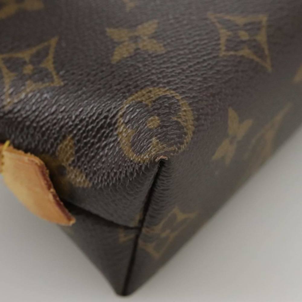 LOUIS VUITTON Monogram Pochette Cosmetic PM Cosmetic Pouch M47515 Auth 106931 - Picture 15 of 16
